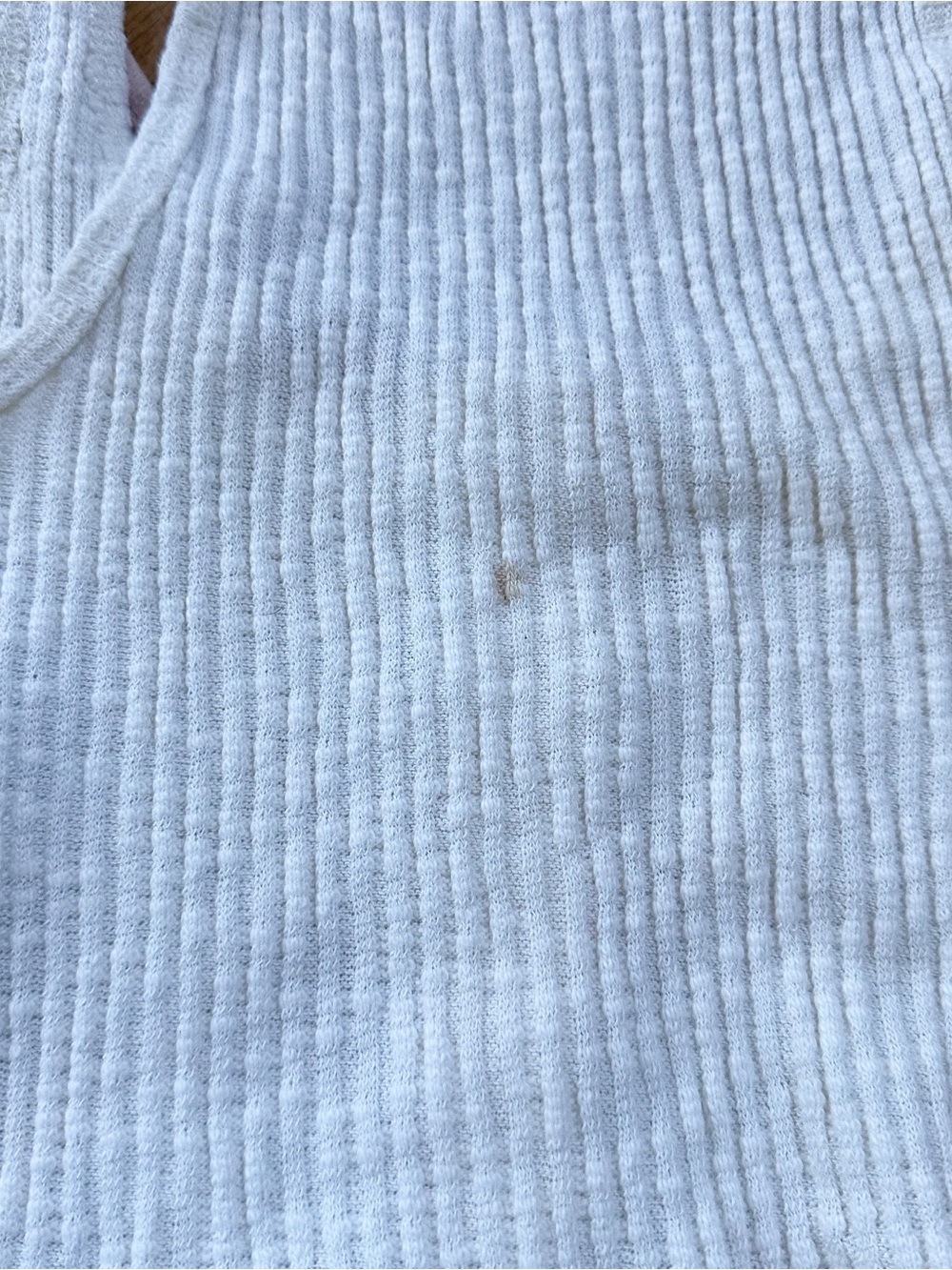 Two Woven Ribbed Button-Front Tanks - Picture 8 of 8